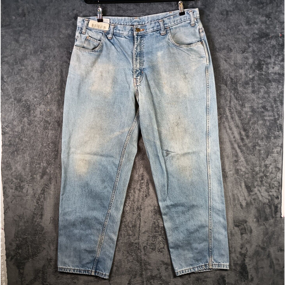 Flame resistant Jeans Men 40 Blue Denim Ultra Soft Relaxed Fit